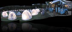Surround in Rennes op het festival Tombees de la nuit